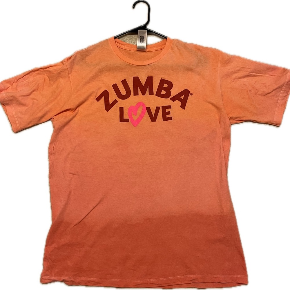 Zumba - Large - Shirt "Zumba love" - Ombre colors
